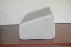 Wedge Bolster Cover ( Linen-Silver-Grey)