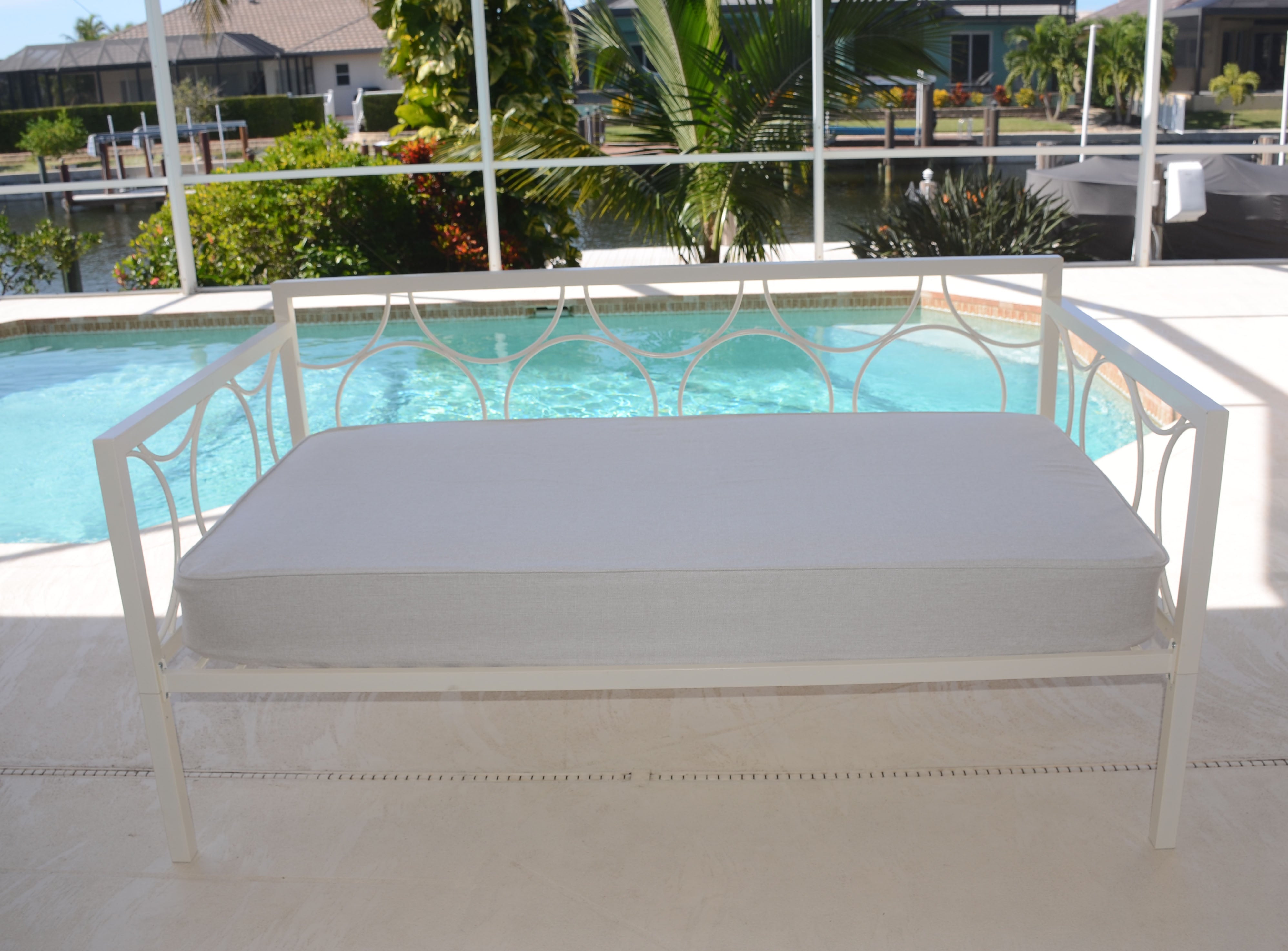 Daybed Cover Fitted Twin Size (Lepap-Natural).