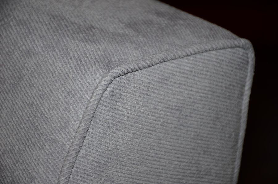 Wedge Bolster Cover (Linen Grey)