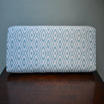 Wedge Bolster Cover (Evitan-Turquoise)
